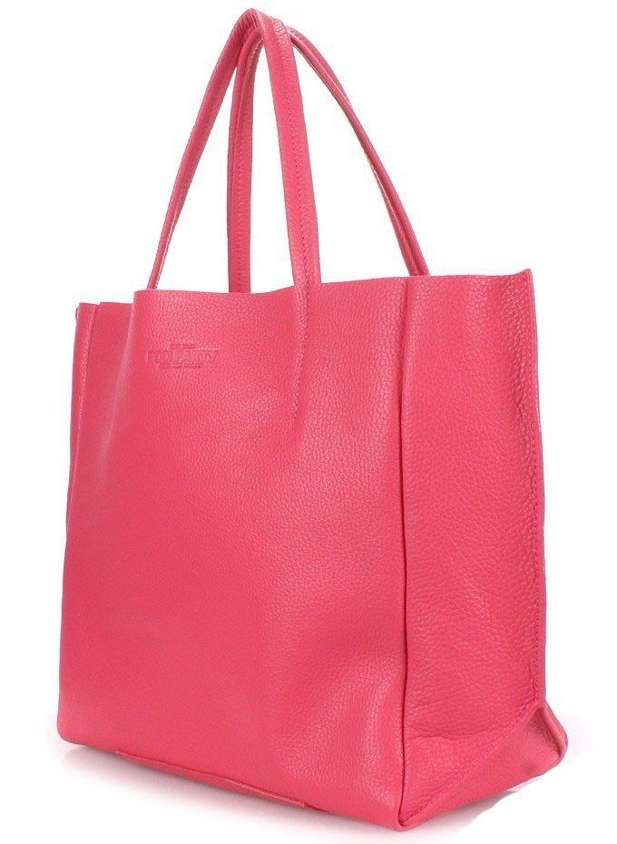 Кожаная женская сумка POOLPARTY Soho розовая купить недорого в Ты Купи