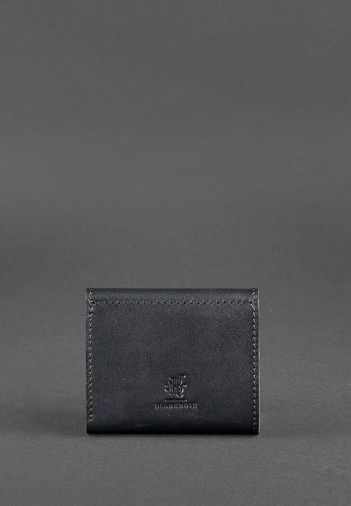 Шкіряний жіночий гаманець BlankNote 2.1 чорний BN-W-2-1-G купити недорого в Ти Купи