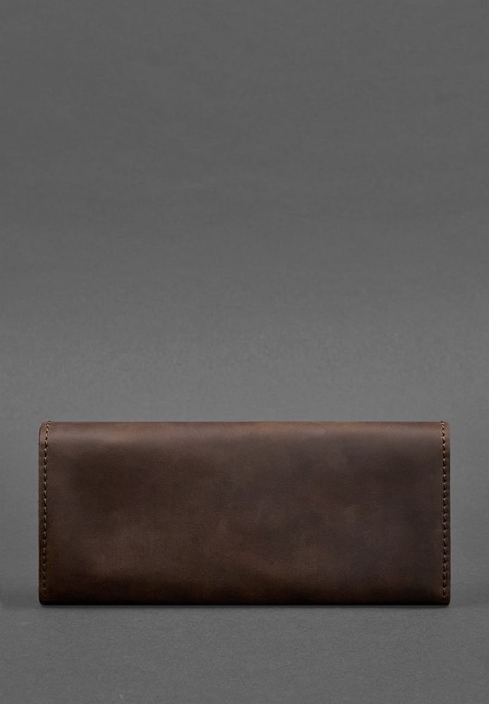 Женский кожаный кошелек Керри 1.0 темно-коричневый Crazy Horse BN-W-1-O купить недорого в Ты Купи