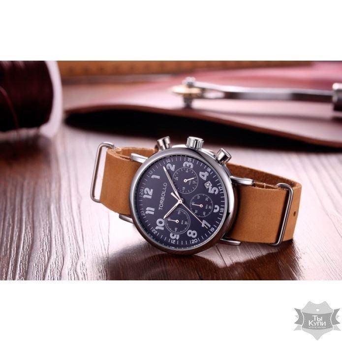 Чоловічий наручний годинник Torbollo Vintage (+1098) купити недорого в Ти Купи
