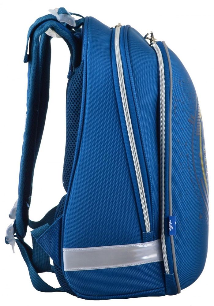 Шкільний каркасний рюкзак 1 Вересня 29х38х15 см 16 л для хлопчиків H-12 Football (554593) купити недорого в Ти Купи