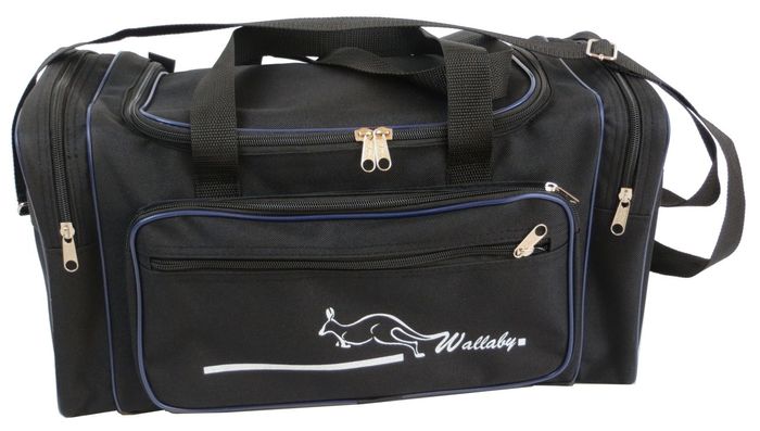 Подорожна сумка 22 л Wallaby 2686-1 Чорний купити недорого в Ти Купи