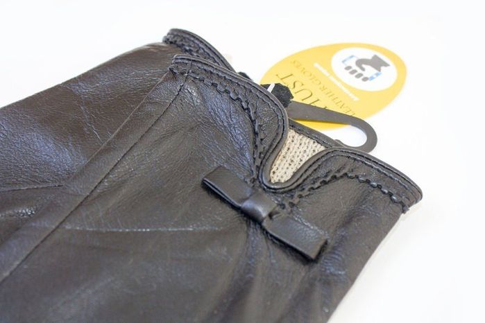Женские кожаные сенсорные перчатки Shust Gloves 339 М купить недорого в Ты Купи