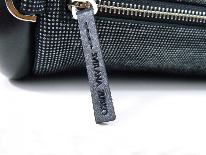 Жіноча сумочка з натуральної шкіри Svіtlana Zubko pare s17-silver-01 купити недорого в Ти Купи