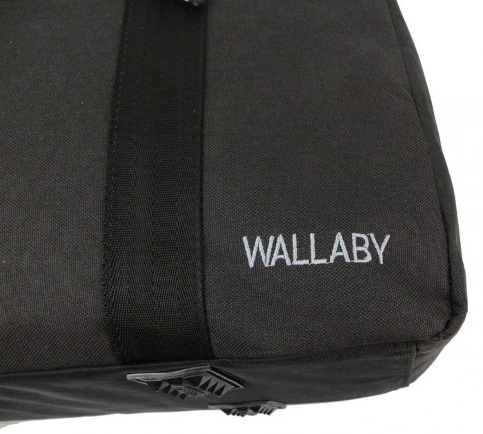 Дорожная сумка Wallaby, Украина 21 л черная купить недорого в Ты Купи