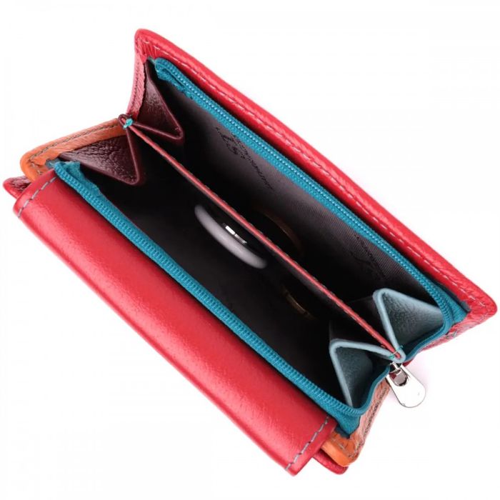 Жіночий комбінований шкіряний гаманець ST Leather 22503 купити недорого в Ти Купи