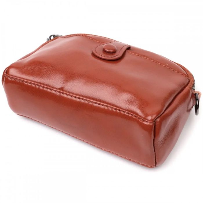 Молодежная женская кожаная сумка через плечо Vintage 22419 купить недорого в Ты Купи