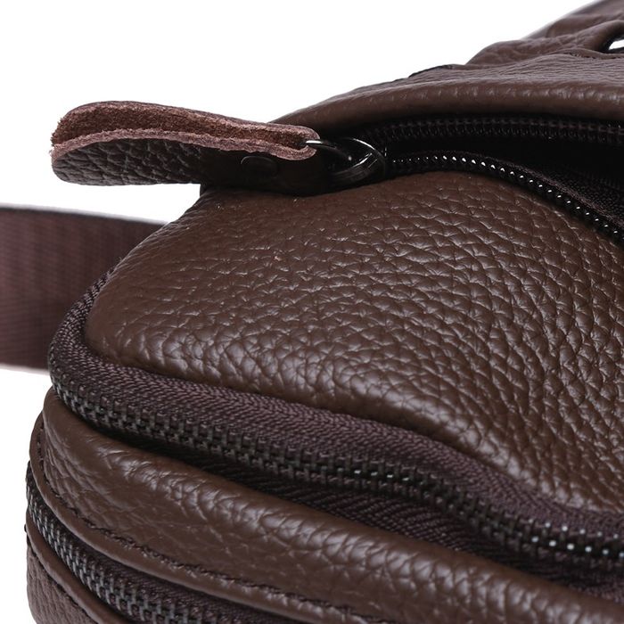 Чоловічі шкіряні сумки Borsa Leather K11169a-brown купити недорого в Ти Купи