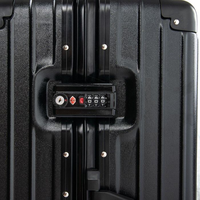 Комплект валіз 2/1 ABS-пластик PODIUM 06 black замок 31483 купити недорого в Ти Купи