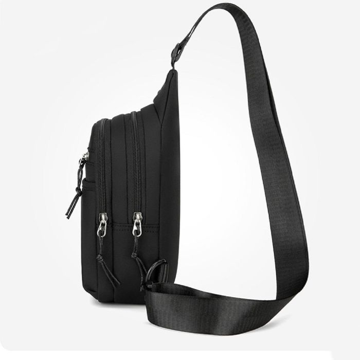 Мужская текстильная сумка слинг Confident ATN01-002A купить недорого в Ты Купи