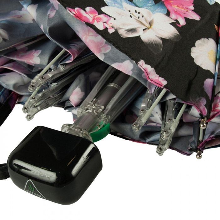 Женский механический зонт Fulton Tiny-2 L501 Shadow Lily (Лилия) купить недорого в Ты Купи