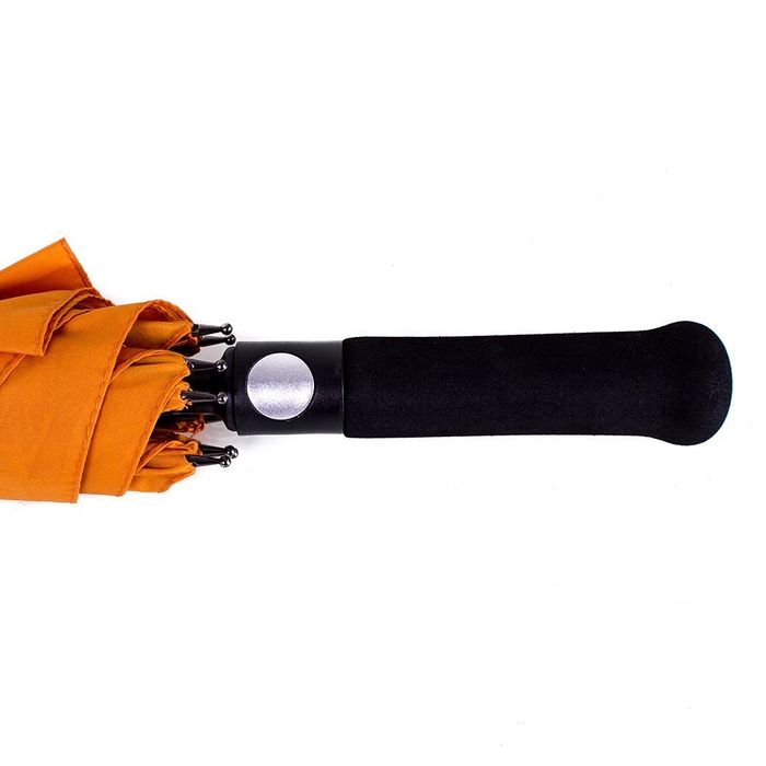 Зонт-трость женский полуавтомат FARE оранжевый из полиэстера купить недорого в Ты Купи