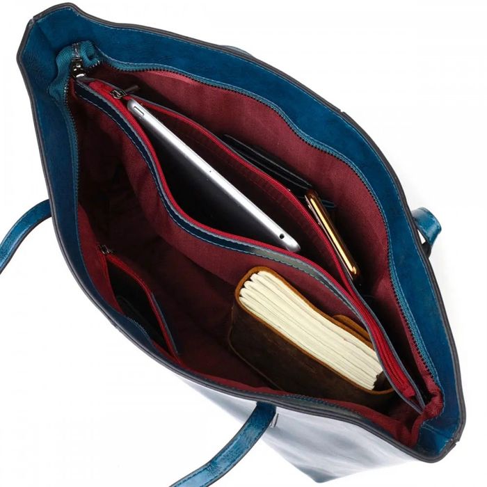 Женская кожаная сумка шоппер Vintage 22075 купить недорого в Ты Купи