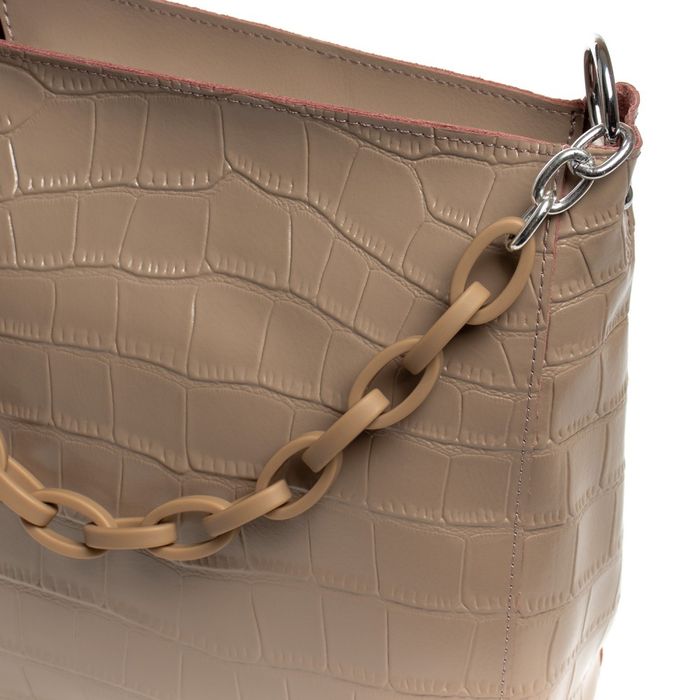 Женская кожаная сумка классическая ALEX RAI 07-02 9704 khaki купить недорого в Ты Купи