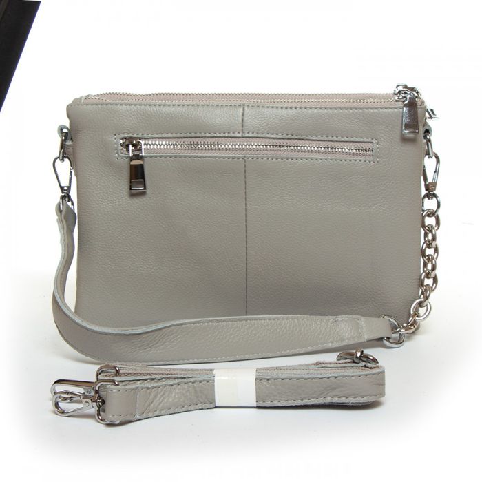Жіноча шкіряна сумка ALEX RAI 3016 l-grey купити недорого в Ти Купи