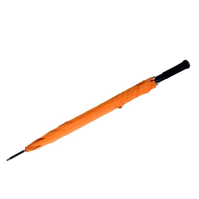 Зонт-трость женский полуавтомат FARE оранжевый из полиэстера купить недорого в Ты Купи