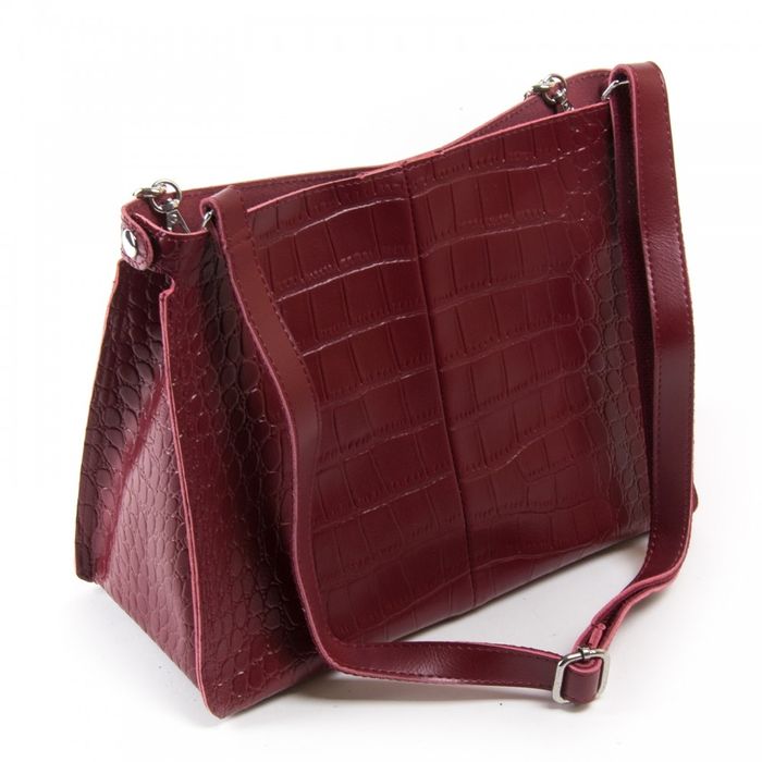 Жіноча шкіряна сумка ALEX RAI 07-01 3202 l-red купити недорого в Ти Купи