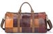 Дорожная комбинированная кожаная сумка Vintage 14779 Смешанный