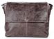 Мужская кожаная серо-коричневая сумка SHVIGEL 00799