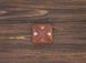 Монетница ручной работы из кожи Краст VOILE коричневая cn3-klcog