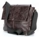 Мужская кожаная серо-коричневая сумка SHVIGEL 00799