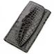 Чоловічий гаманець-клатч зі шкіри крокодила CROCODILE LEATHER 18572 Чорний