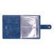 Шкіряний Картхолдер Hi Art &laquo;Mehendi Classic&raquo; CH-06 Crystal Blue