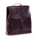 Жіноча шкіряна сумка рюкзак ALEX RAI 03-09 18-377 wine-red