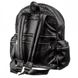 Шкіряний чорний рюкзак SHVIGEL 11260