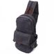 Чоловічий рюкзак з тканини Vintage 22179, Чорний