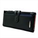 Женский кожаный кошелек Weatro 19,5 х 10 х 2 см Чёрный 3H09-K911-2