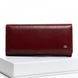 Шкіряний жіночий гаманець Classik DR. BOND W501-2 wine-red
