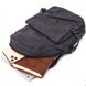 Чоловічий рюкзак з тканини Vintage 22179, Чорний