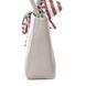 Женская кожаная сумка классическая ALEX RAI 99116 white-grey