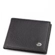 Чоловічий шкіряний гаманець ST Leather 18319 (ST160) Чорний