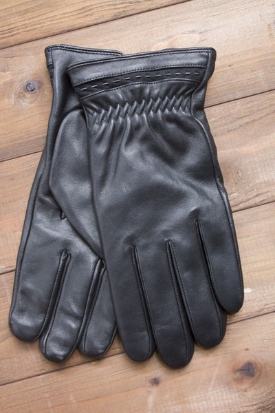Мужские сенсорные кожаные перчатки Shust Gloves 931s2 купить недорого в Ты Купи