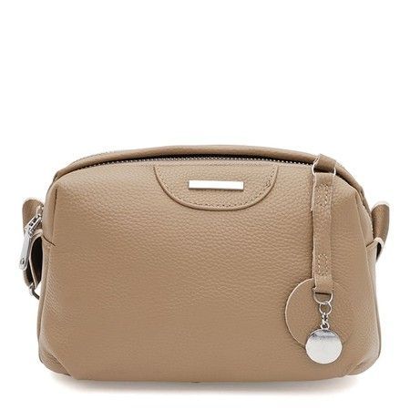 Женская кожаная сумка Borsa Leather K12247be-beige купить недорого в Ты Купи