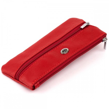Жіноча шкіряна ключниця ST Leather 19347 Червона купити недорого в Ти Купи