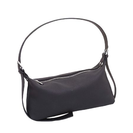 Женская черная маленькая сумка Olivia Leather B24-W-2032A купить недорого в Ты Купи