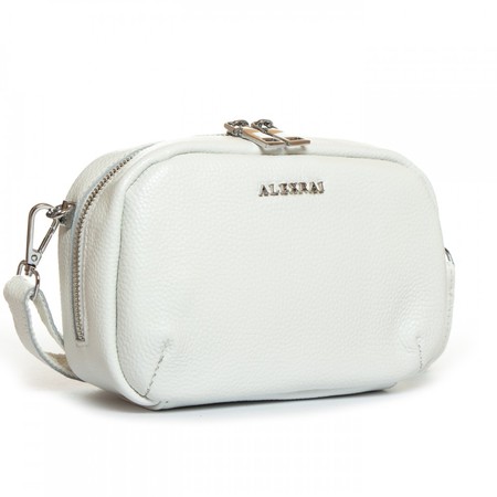 Жіноча шкіряна сумка ALEX RAI 99107 white купити недорого в Ти Купи
