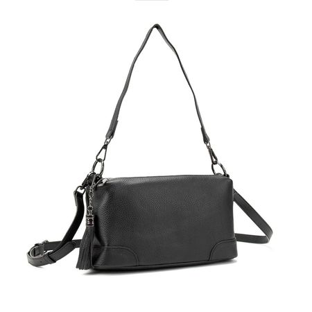 Жіноча стильна сумка через плече з натуральної шкіри Olivia Leather B24-W-8616A купити недорого в Ти Купи