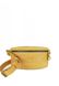 Кожаная поясная сумка желтая винтажная TW-BELTBAG-YELL-CRZ