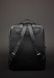 Міський жіночий шкіряний рюкзак BlankNote на блискавки COOPER ЧОРНИЙ - BN-BAG-19-NOIR