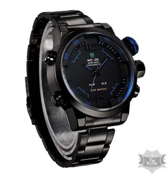 Мужские спортивные часы Weide Sport Blue (12101) купить недорого в Ты Купи