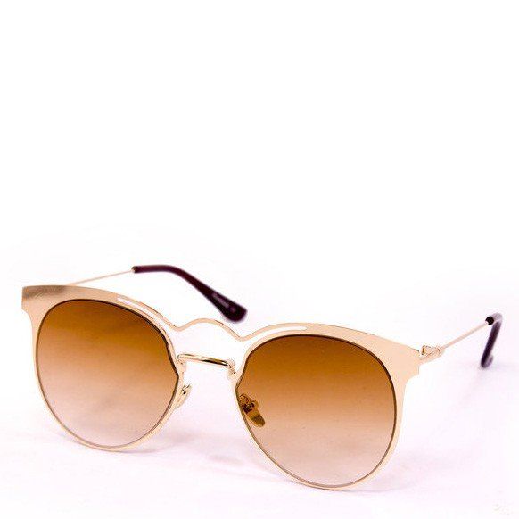Солнцезащитные женские очки Glasses с футляром f8341-2 купить недорого в Ты Купи