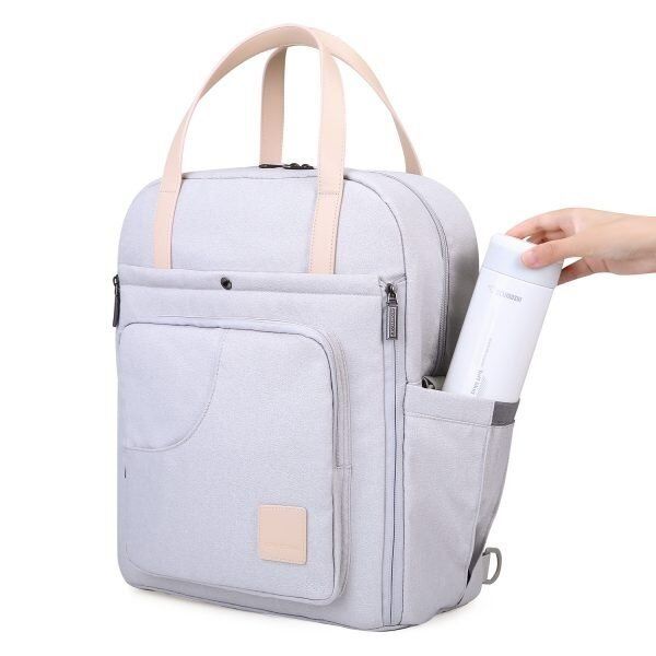 Сумка-рюкзак для мамы серая MOMMORE (0090210A022) купить недорого в Ты Купи