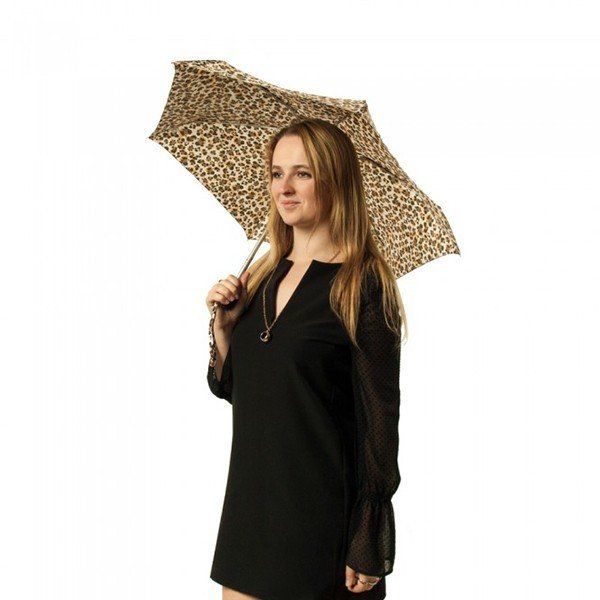 Женский механический зонт Fulton Tiny-2 L501 - Wild Cat купить недорого в Ты Купи