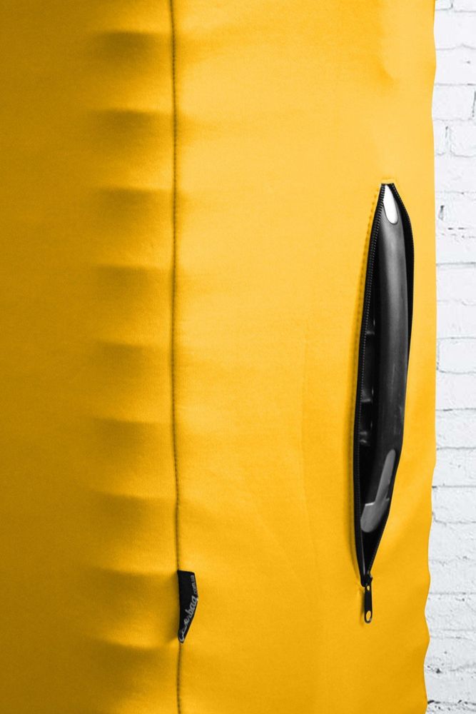 Захисний чохол для валізи жовтий Coverbag неопрен L купити недорого в Ти Купи
