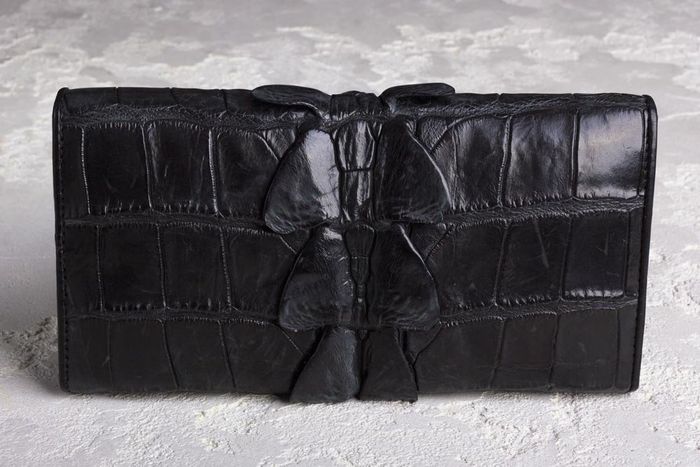 Женский кошелек из кожи крокодила Ekzotic Leather cw18 купить недорого в Ты Купи