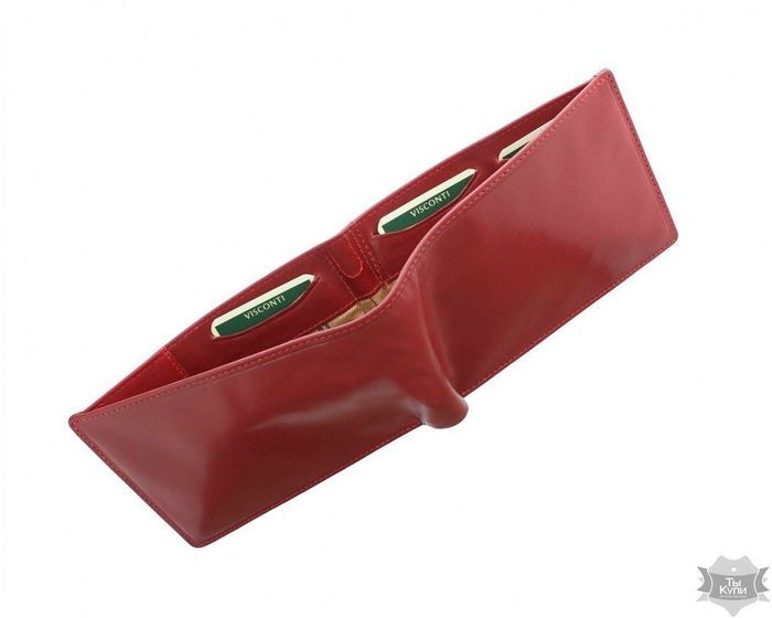 Кошелек-тревелер Visconti RFID MZ-9 - JET (RED) купить недорого в Ты Купи